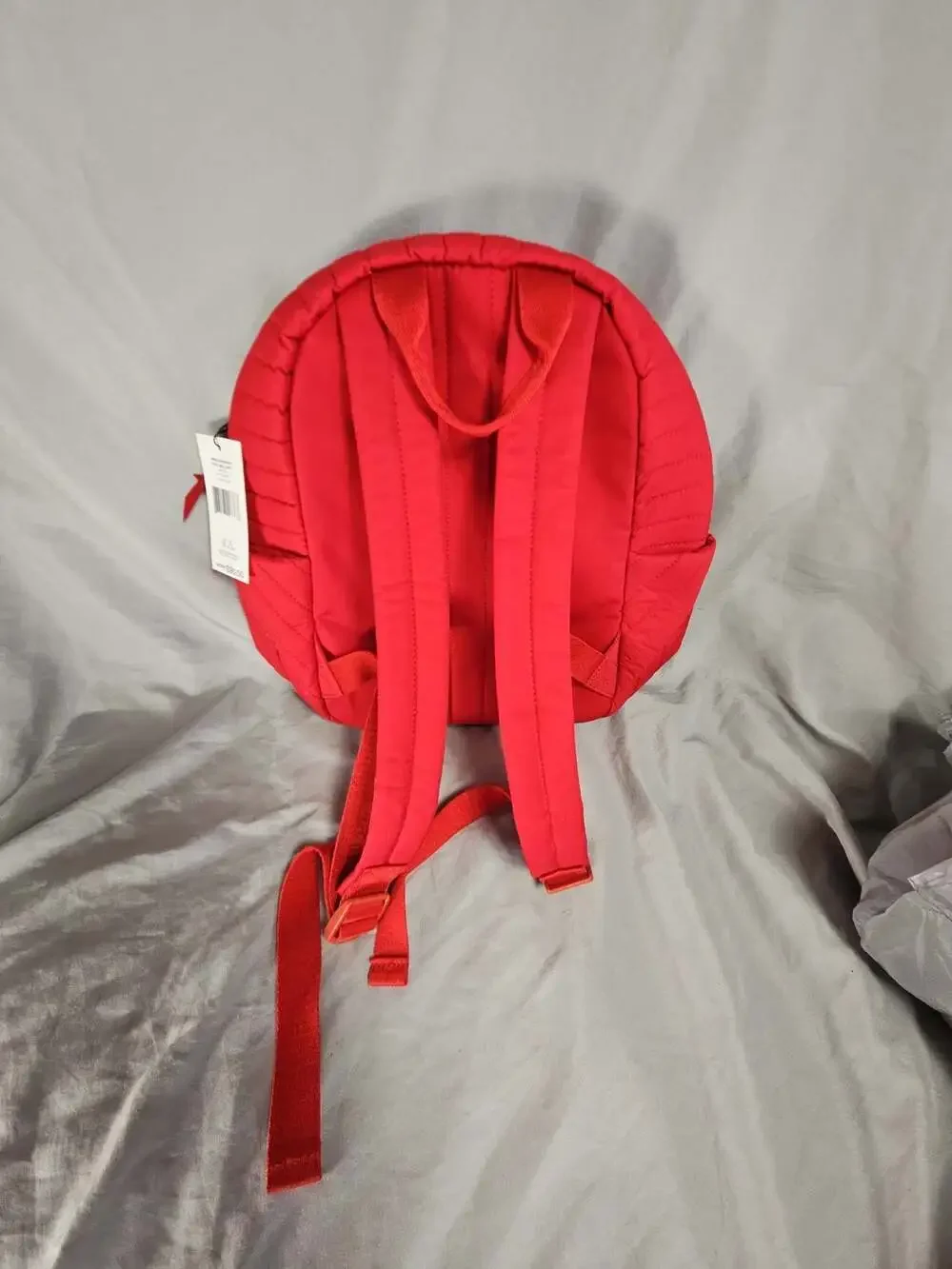 Vera Bradley Small Backpack in Cardinal Red Quilted Fabric
